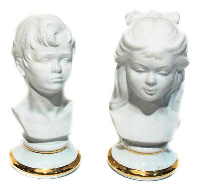 "BUSTOS DE NIÑOS" EN BISCUIT