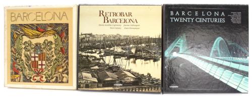 TRES LIBROS SOBRE BARCELONA