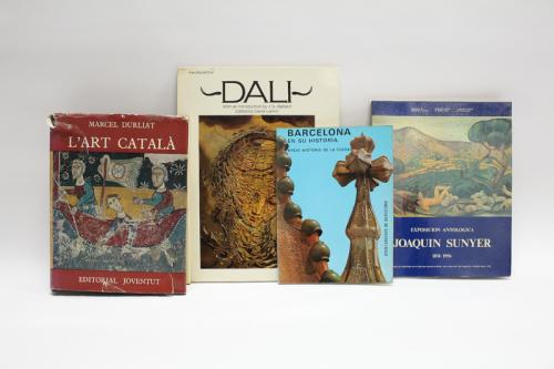 CUATRO LIBROS DE ARTE