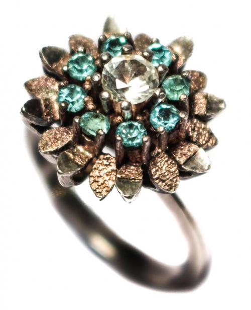 ANILLO ROSETÓN AÑOS 40