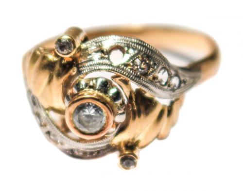PAREJA DE ANILLOS AÑOS 40