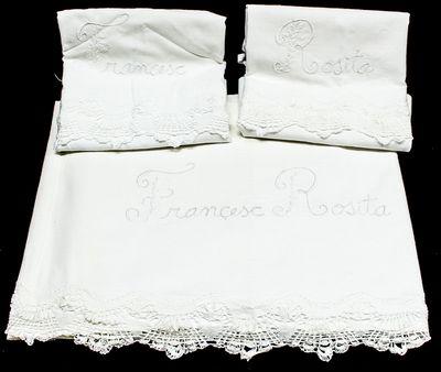 JUEGO DE CAMA PRIMER TERCIO DEL SIGLO XX