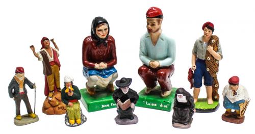 LOTE DE FIGURAS DE PESEBRE