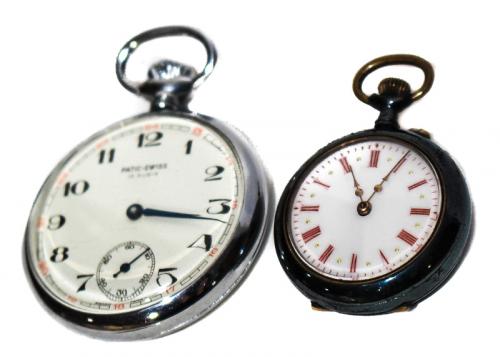 DOS RELOJES DE BOLSILLO DE MEDIADOS S.XX