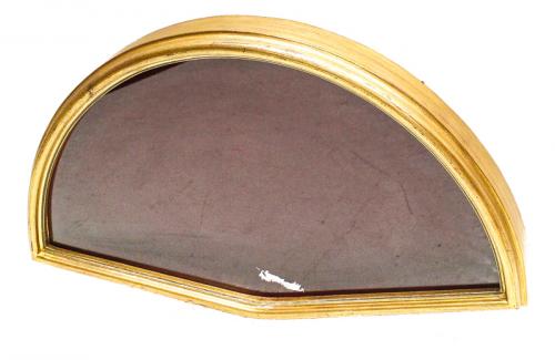 ABANIQUERA EN MADERA DORADA