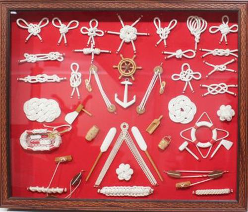 COMPOSICION MARINERA ENMARCADA