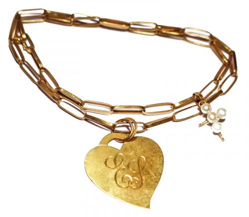 CADENA Y COLGANTES EN ORO