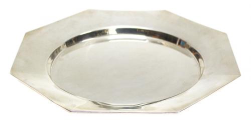 CENTRO DE MESA EN PLATA. PRIMER TERCIO DEL SIGLO XX