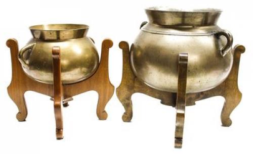 DOS OLLAS CON SOPORTE
