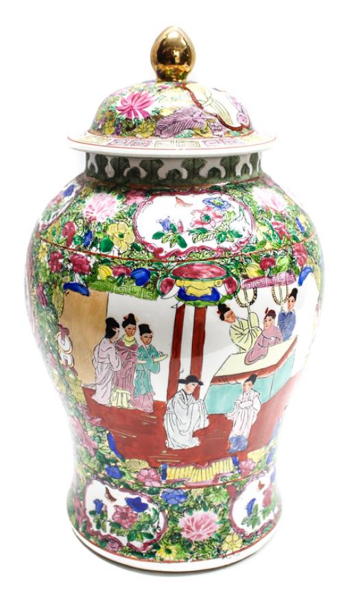 TÍBOR EN PORCELANA CHINO