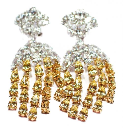 PENDIENTES EN PLATA Y CIRCONITAS