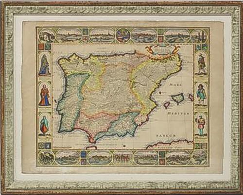 GRABADO ENMARCADO S.XVII