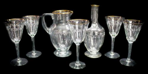 CONJUNTO LICORERO EN CRISTAL