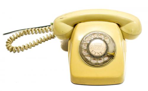 TELÉFONO DE SOBREMESA MEDIADOS DEL SIGLO XX