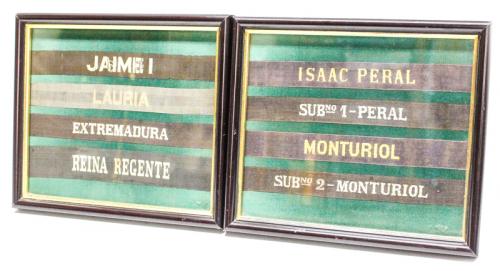 COLECCIÓN DE CINTAS DE MARINERO. FINALES DEL S. XIX