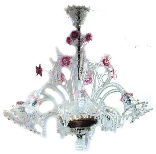 LAMPARA DE TECHO DE MURANO