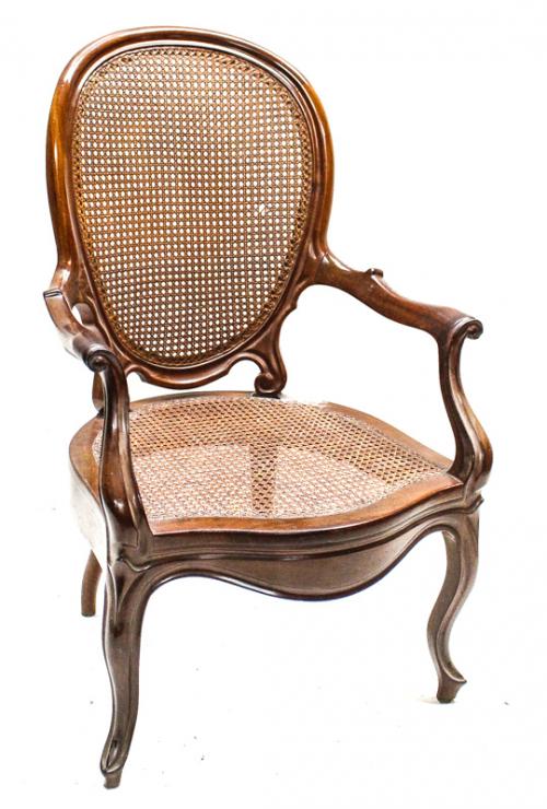 SILLÓN ISABELINO. FINALES DEL S. XIX