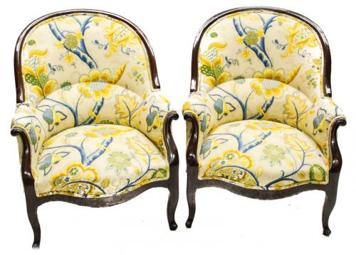 PAREJA DE SILLONES ISABELINOS