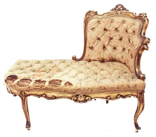 "CHAISE-LONGUE" DE ESTILO ROCOCÓ