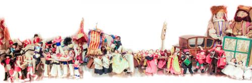 MUÑEQUITOS EN FIELTRO "PROCESIÓN"