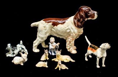 LOTE VARIADO DE FIGURAS DE PERROS
