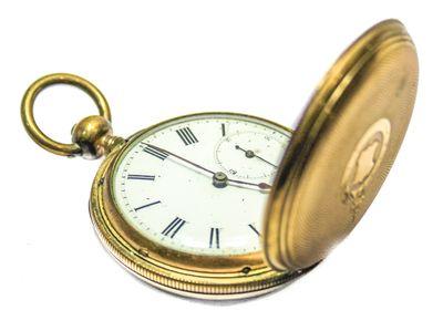 RELOJ DE BOLSILLO DE FLES. S.XIX