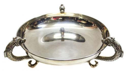 CENTRO DE MESA DE PLATA