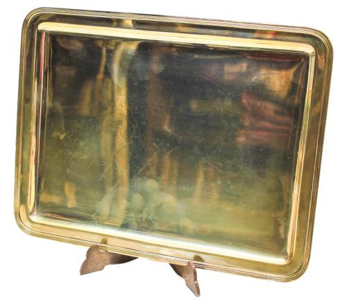 BANDEJA DE PLATA DE LOS AÑOS 70