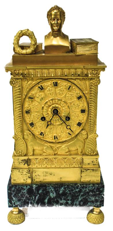 RELOJ DE SOBREMESA IMPERIO. SIGLO XIX