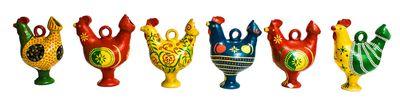 COLECCIÓN DE SEIS BOTIJOS PORTUGUESES