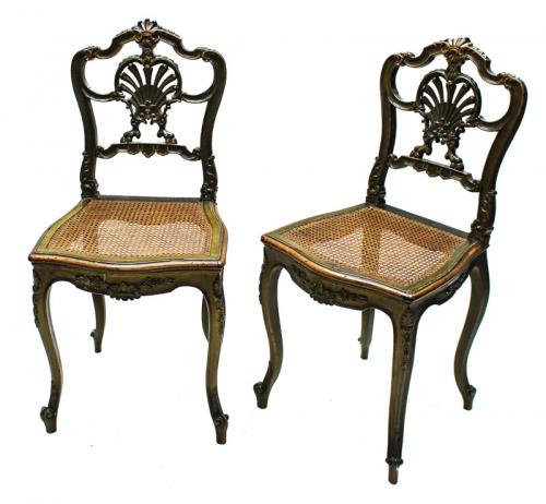 CONJUNTO DE DOS SILLAS