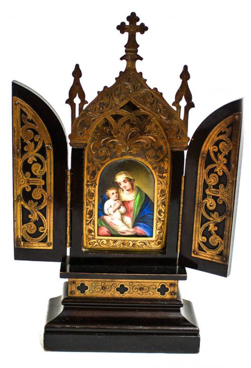 CAPILLA CON ESMALTE VOTIVO. PRINCIPIOS DEL S. XX