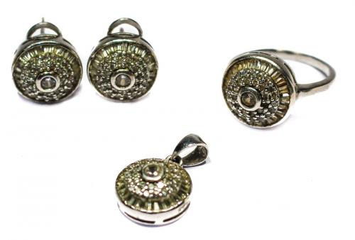 ADEREZO EN PLATA CON CIRCONITAS