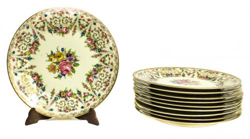 CONJUNTO DE PLATOS DE POSTRE ROSENTHAL