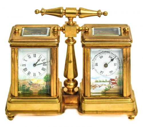 RELOJ-BARÓMETRO DE VIAJE