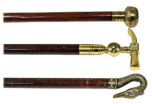 TRES BASTONES DE COLECCIÓN