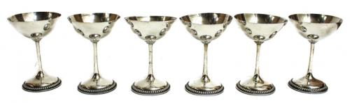SEIS COPAS EN PLATA PRIMER TERCIO S.XX