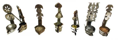 GRAN LOTE DE LAMPARAS DE ACEITE
