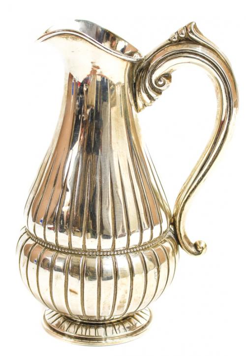 JARRA PARA VINO EN PLATA