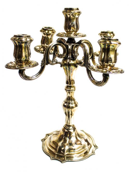 GRAN CANDELABRO EN PLATA