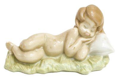 "NIÑO DORMIDO" EN PORCELANA LLADRÓ
