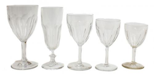 CONJUNTO DE COPAS EN CRISTAL