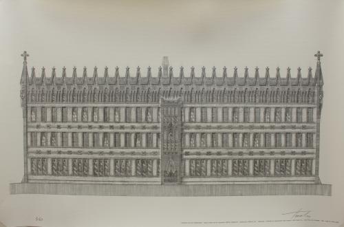 GRABADO "COLEGIO DE LAS TERESIANAS"