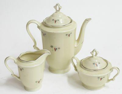 SERVICIO DE CAFÉ DE PRINCIPIOS DLE SIGLO XX