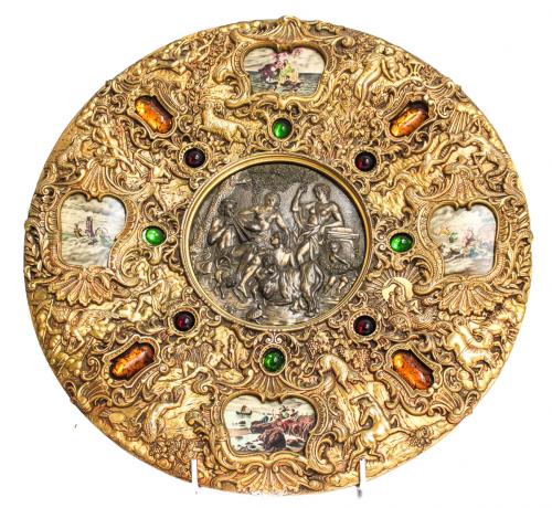 PLATO  DECORATIVO DE MEDIADOS DEL SIGLO XX