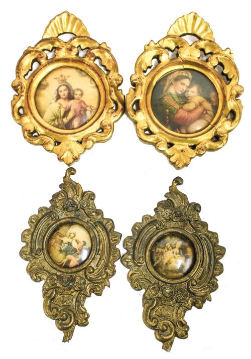 DOS PAREJAS DE MARQUITOS. PRINCIPIOS DEL SIGLO XX