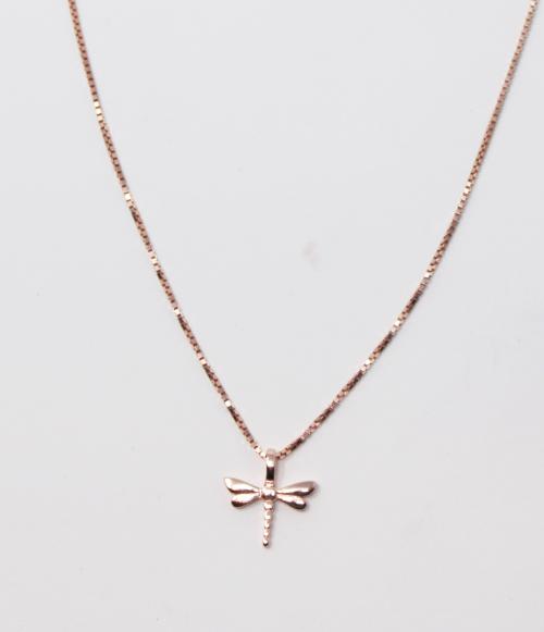 COLGANTE LIBELULA CON CADENA