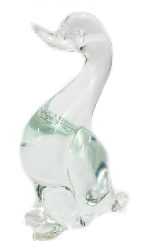 FIGURA EN CRISTAL DE MURANO "PATO"