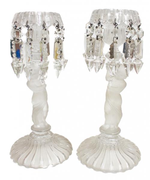 PAREJA DE CANDELEROS PRINCIPIOS S. XX
