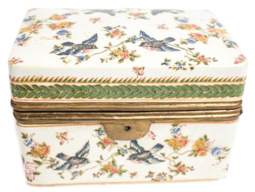 CAJA JOYERO EN PORCELANA
